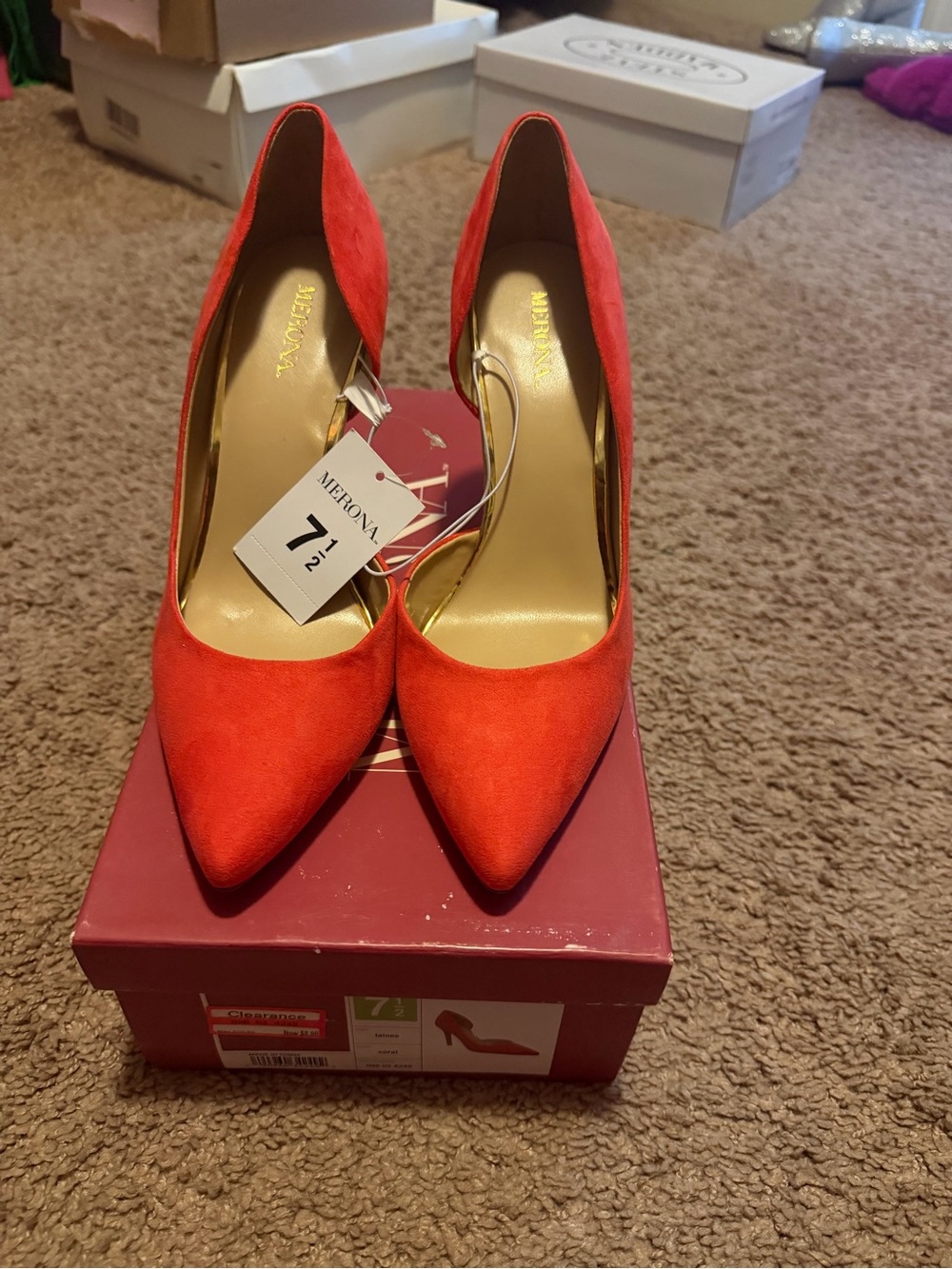 Target Red Pointed-Toe Pumps